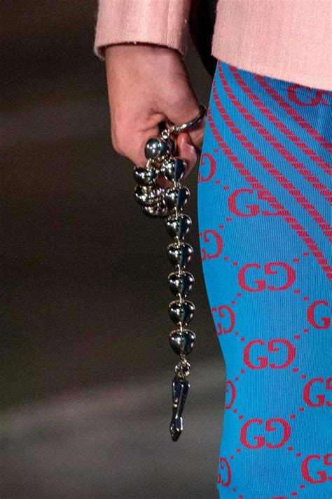 gucci ring buttplug|Gucci's SS22 Sex Toy Jewelry: Butt Plugs & Anal Beads, Oh My!.